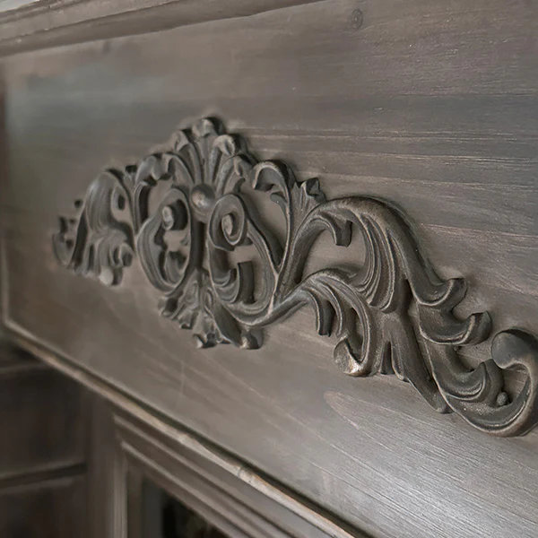 Antique Inspired Fireplace Mantel