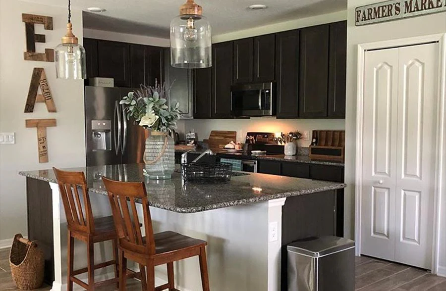 Oversized Reclaimed Wood EAT Sign