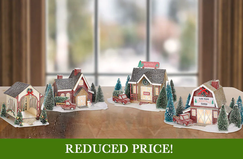 Light Up Christmas Buildings, Pick Your Style