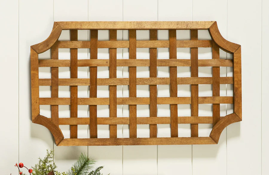 HUGE Tobacco Basket Wall Decor, Set of 2