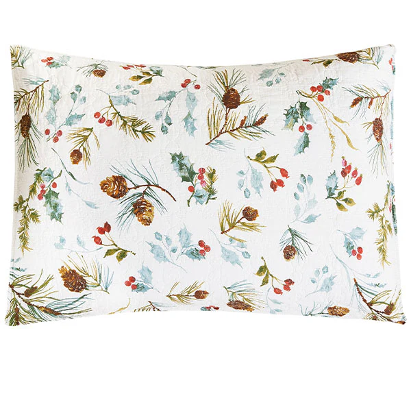 Holly Reversible Quilt Set, Choose Your Size