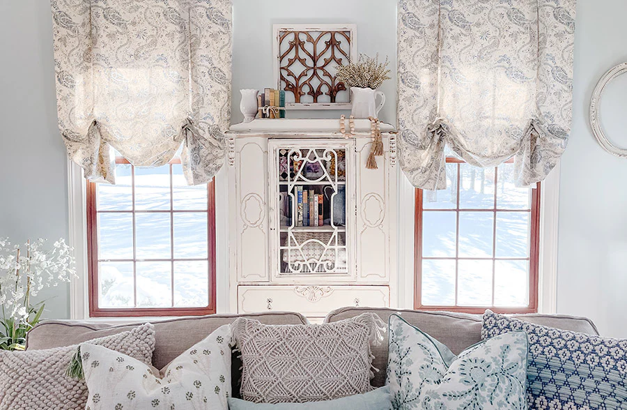 Distressed Carved Wooden Wall Decor, Set of 2