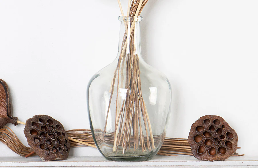 Demijohn in Detachable Willow Vase