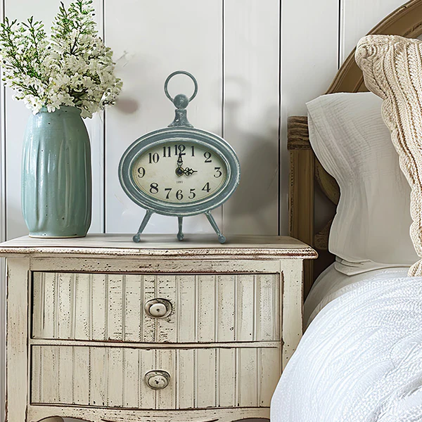 Eclectic Nostalgia Tabletop Clock