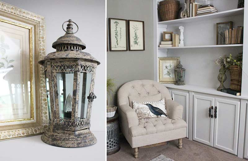 Distressed Plugin Lantern