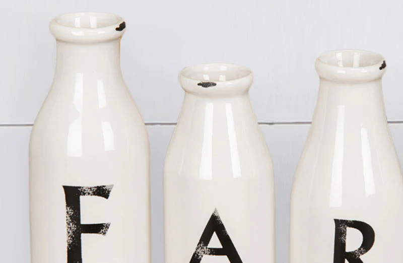 Dolomite Farm Milk Bottles