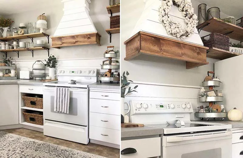 Three Tiered Rustic Metal Tray