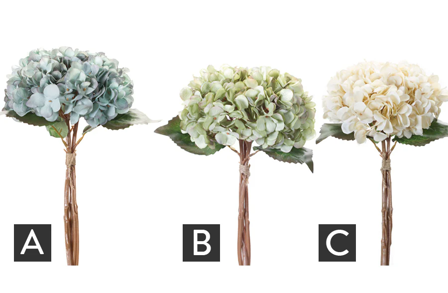 Lush Hydrangea Bundle, Pick Your Color