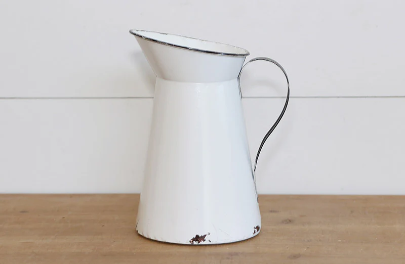 Enamel Milk Pitcher