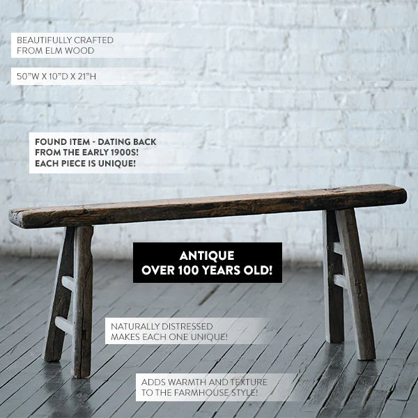 FOUND Antique Early 1900s Wooden Bench Potting Riser