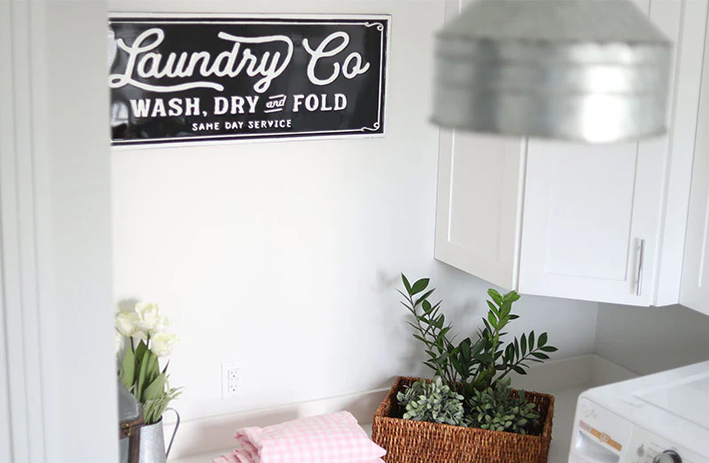 Black Laundry Co Sign