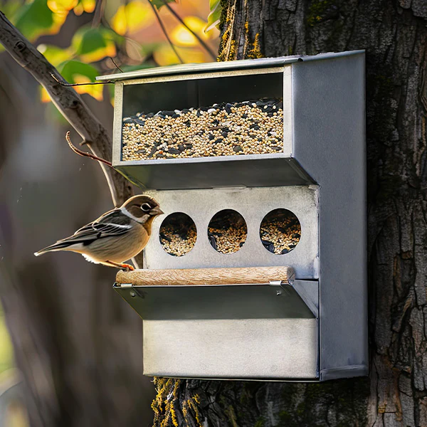 Rustic Bird Feeder