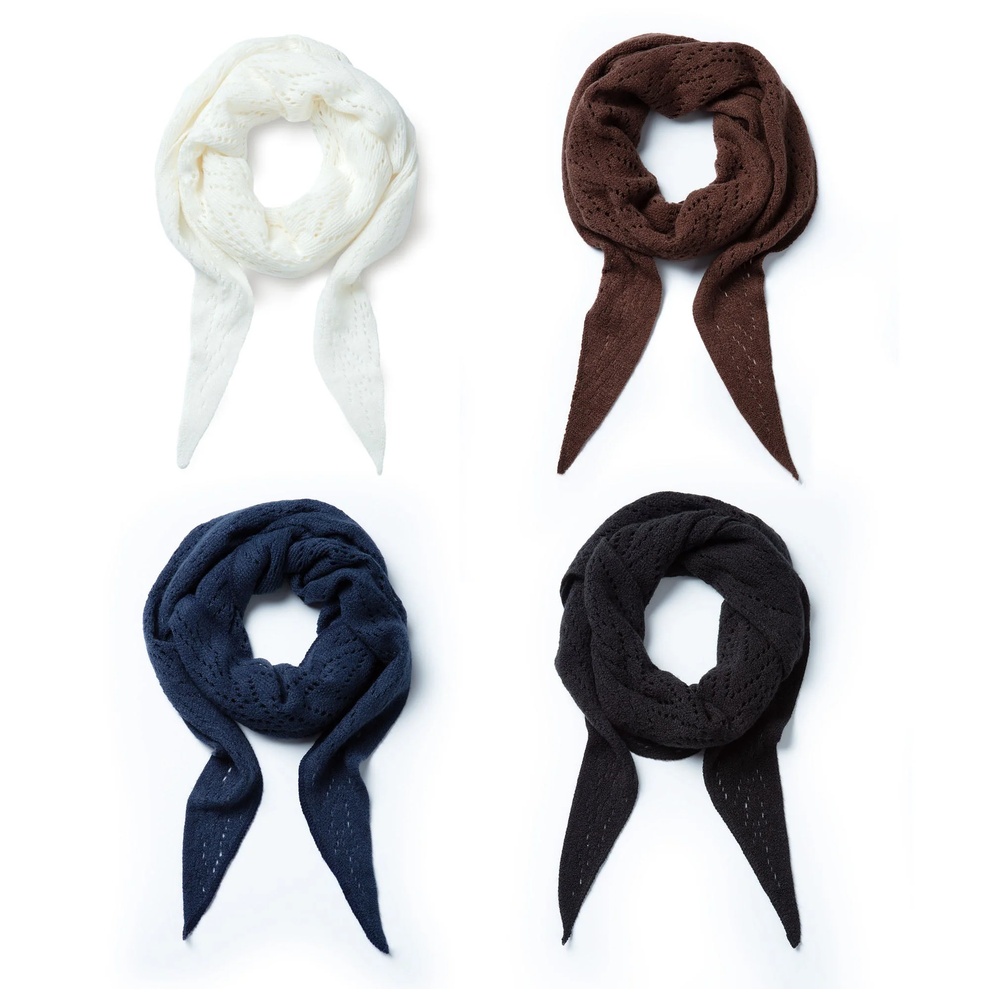 Knitted Scarf Set