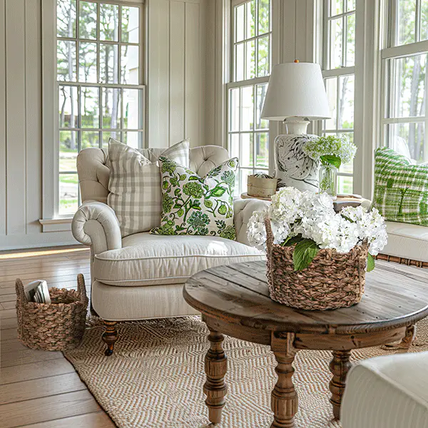 Woven Basket, Set of 2, Choose Your Style