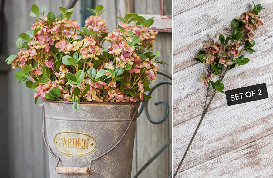 Lifelike Lilac Spray, Set of 2 - Pick Your Color