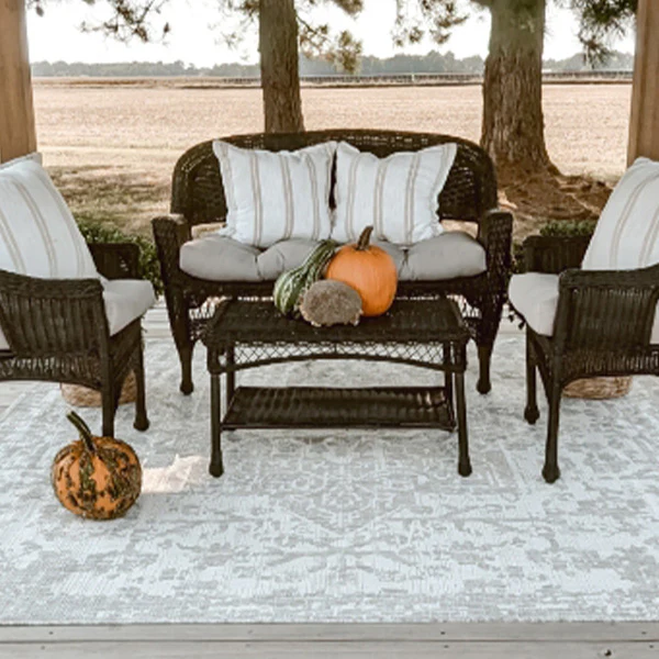 Beige Outdoor Rug