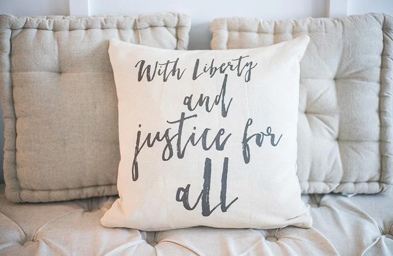 Summer Farmhouse Double-Sided Pillow Cover