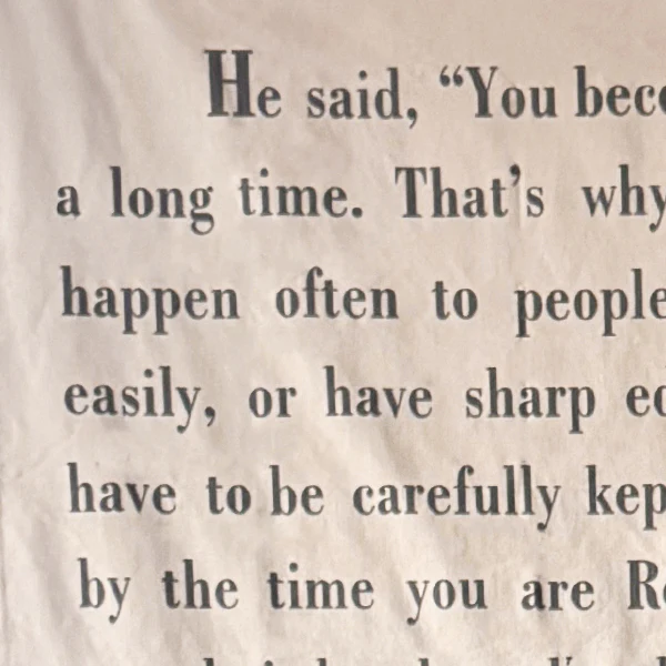 57 Inch The Velveteen Rabbit Hanging Wall Canvas