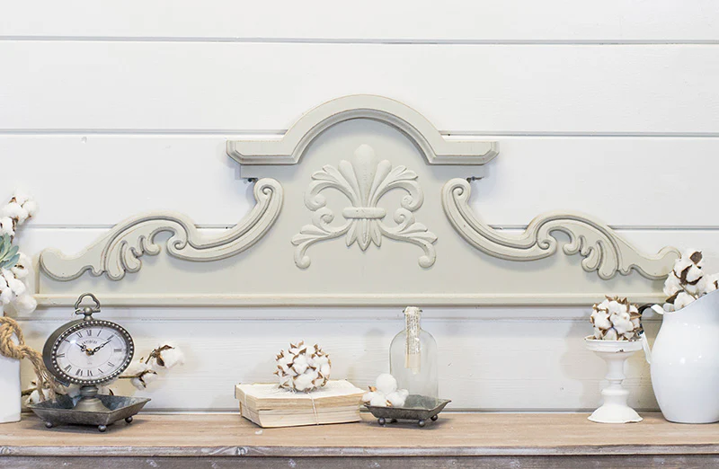 Wooden Headboard Inspired Wall Decor