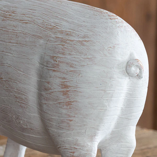 Farmhouse Pig Statue