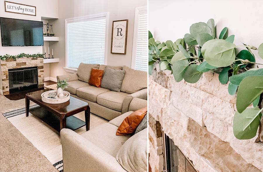 66 Inch Lifelike Eucalyptus Garland