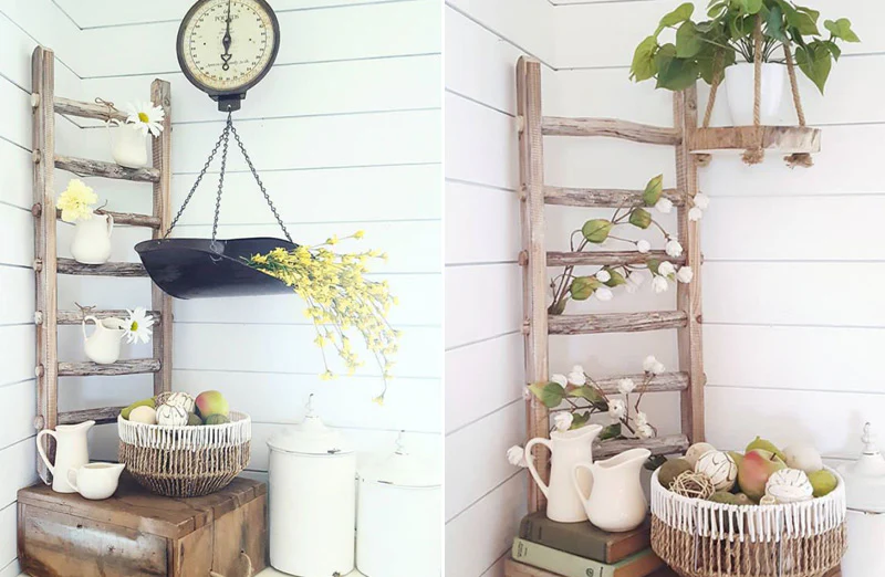 Vintage Wood Ladder