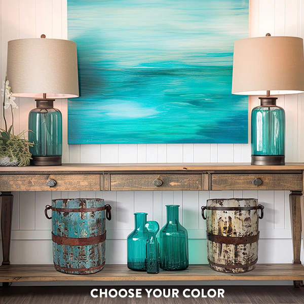 Handmade Spanish Pine Wood Bucket, Pick Your Color