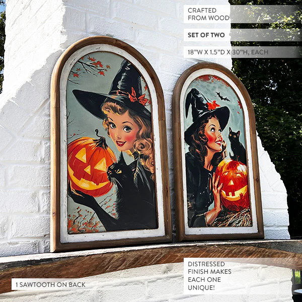 Halloween Wall Decor, Set of 2