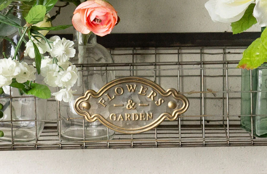 Hanging Wire Garden Baskets, Set of 2