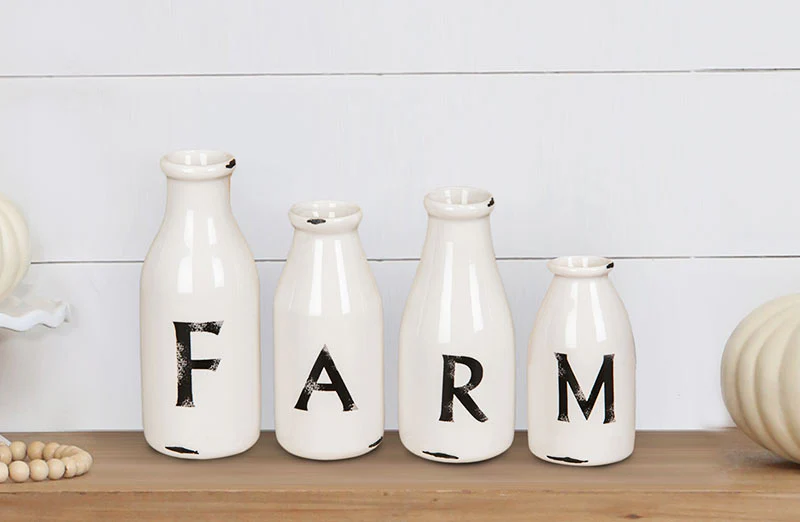 Dolomite Farm Milk Bottles