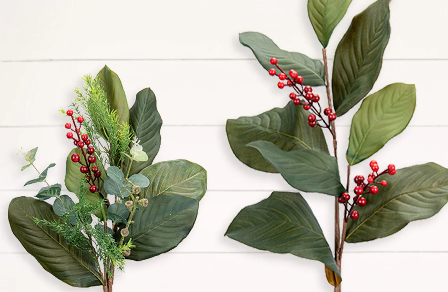 Magnolia Stem, Set of 3, Pick Your Style