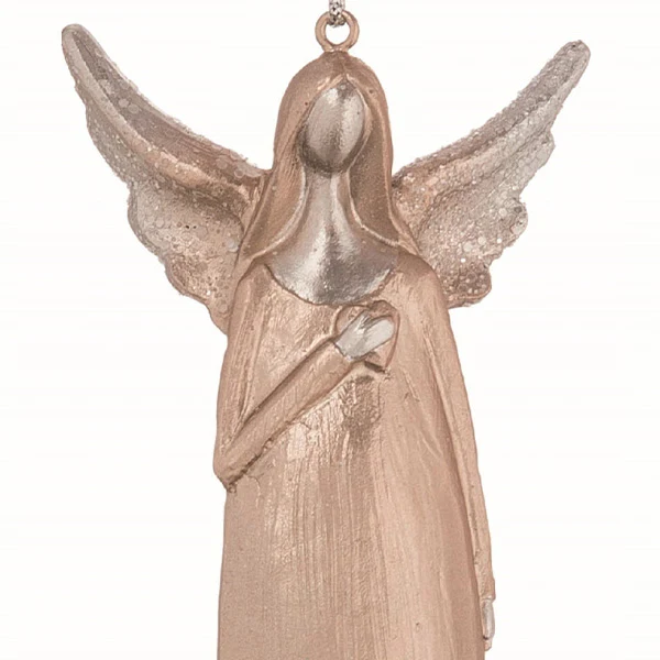 Metallic Angel Ornaments, Set of 3