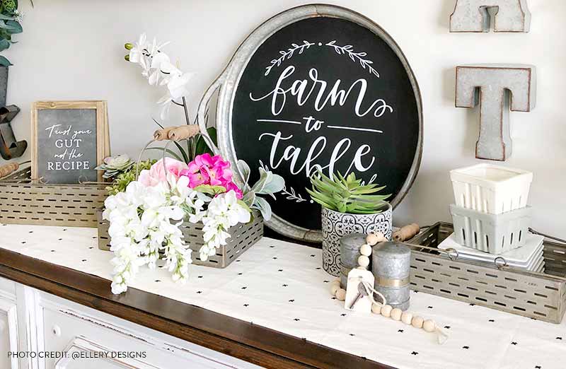 Metal Olive Harvesting Baskets  Set of 3