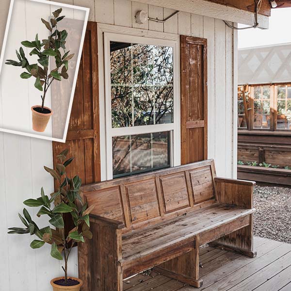 41 Tall Potted Faux Magnolia Sapling