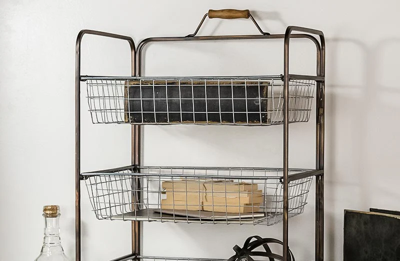 Oversized 3-Bin Desktop Organizer