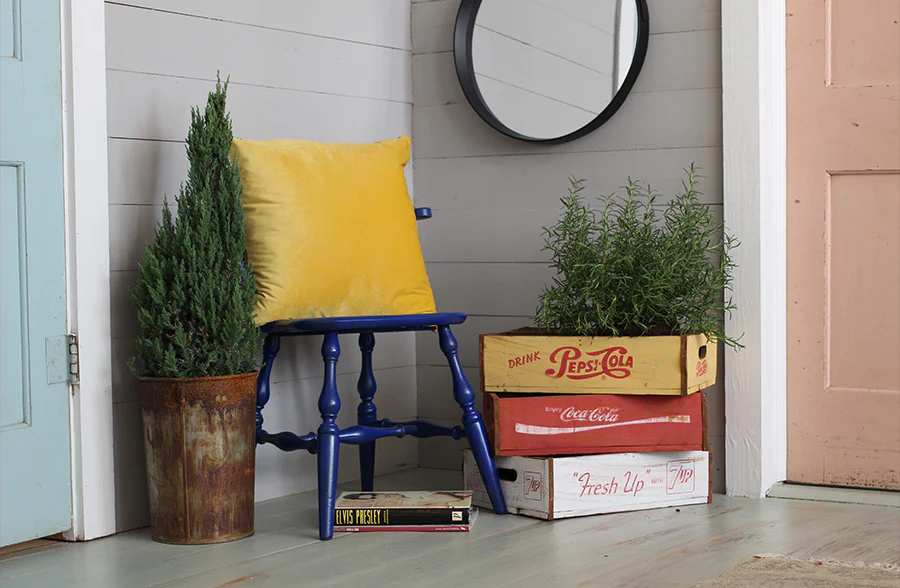 Antique-Inspired Rusted Patina Bucket