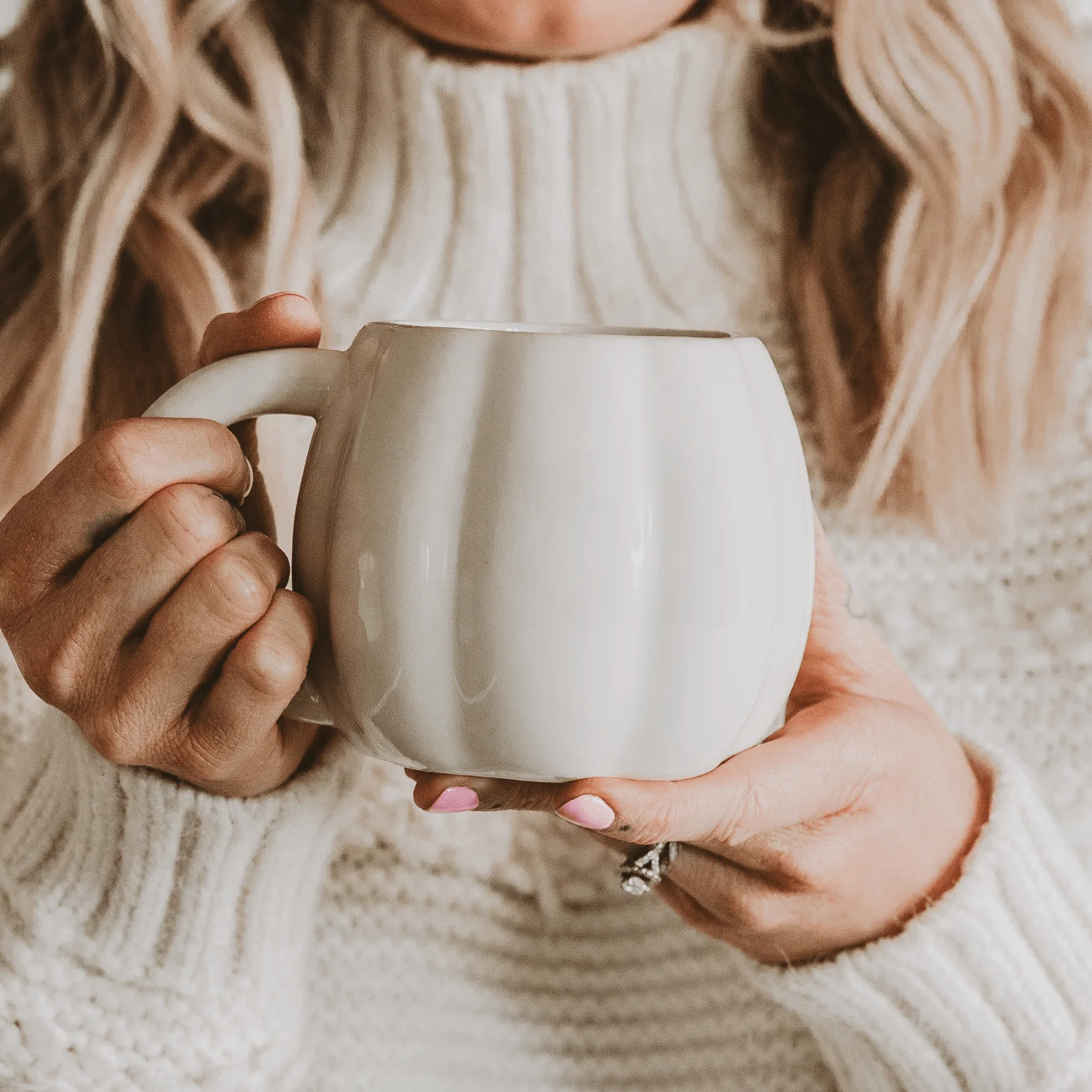 Cream Pumpkin 15oz. Figurine Coffee Mug