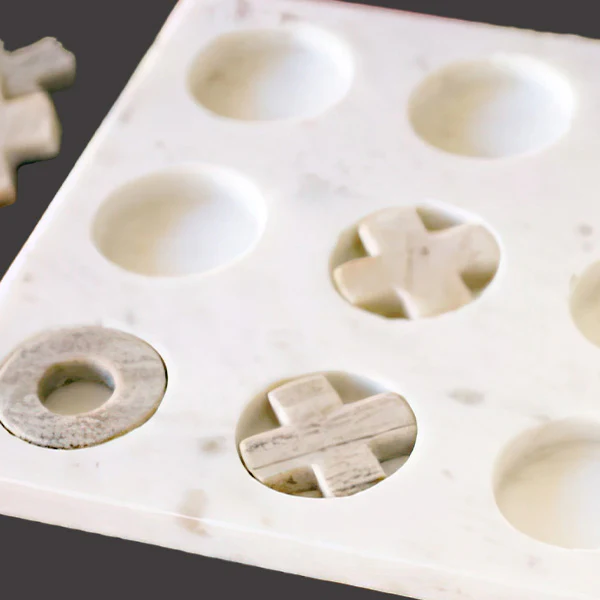 Modern Marble Game Set, Choose Your Style