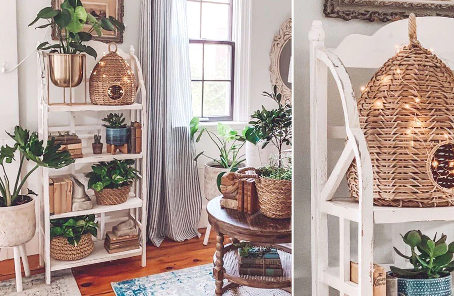 HUGE Vintage Architectural Wooden Bookcase