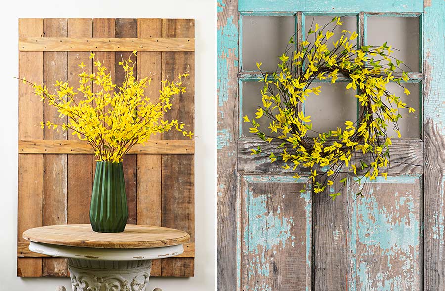 Lifelike Forsythia, Pick Your Style