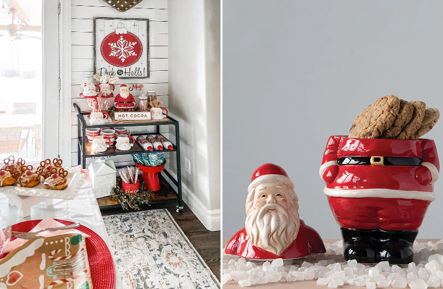 Old St Nick Cookie Jar