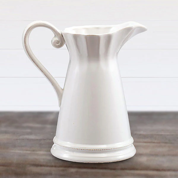 Stoneware Serving Pitcher
