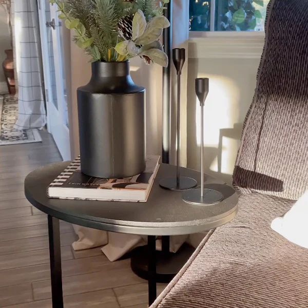 Oval Metal C Table