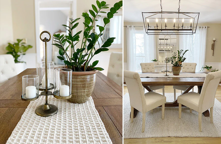 Modern Industrial Tabletop Candelabra