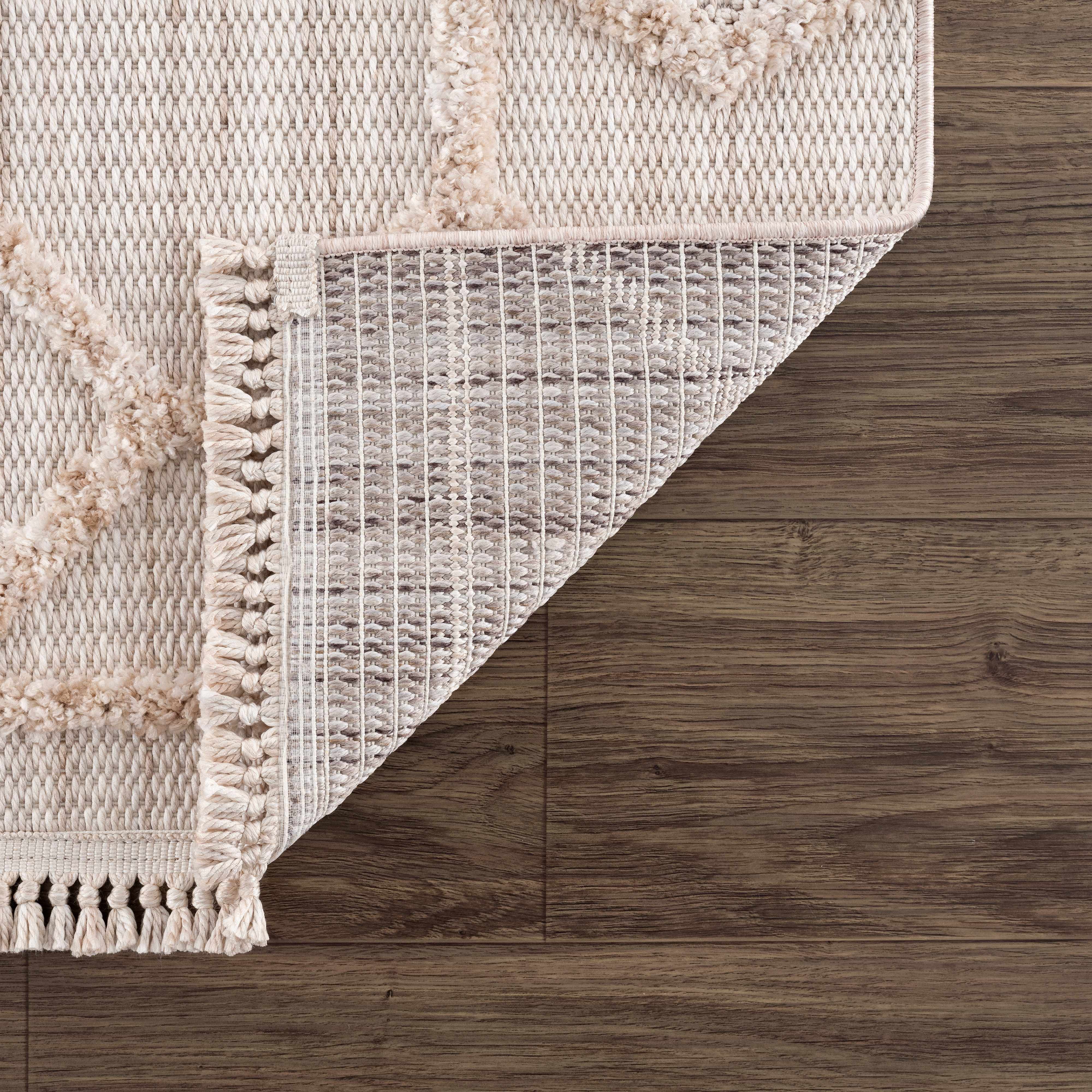 Modern Moroccan Trellis Area Rug