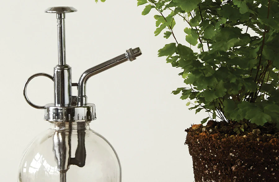 Vintage Inspired Glass Plant Misters, Set of 2