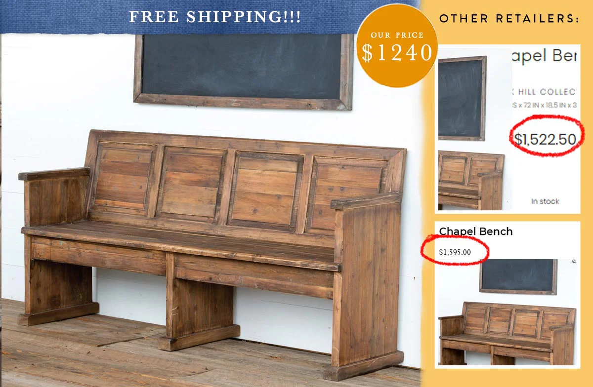 Chapel Bench