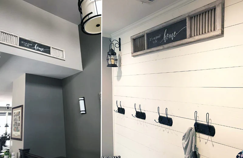 HUUUGE It's So Good To Be Home Shutter Sign