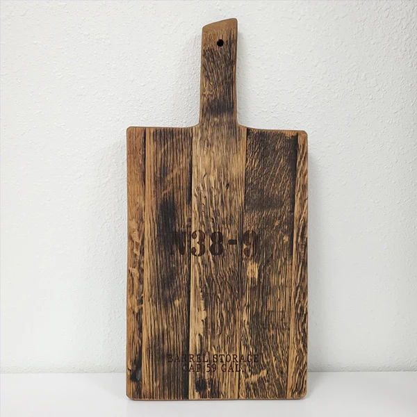 Whiskey and Wine Barrel Charcuterie Board, Pick Your Style