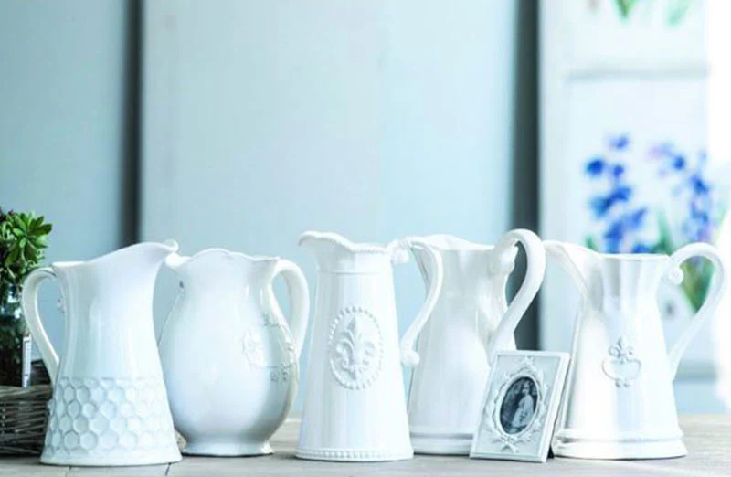 Stoneware Serving Pitcher